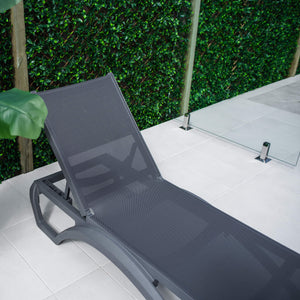 best-outdoor-furniture-Verona - Outdoor Sun Lounge #color_DARK GREY