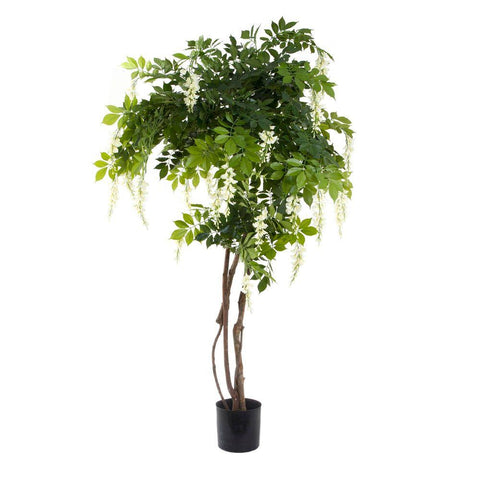 Wisteria Tree - Artificial Plant - 190cm (WHITE)