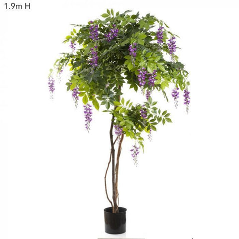Wisteria Tree - Artificial Plant - Purple (190cm)
