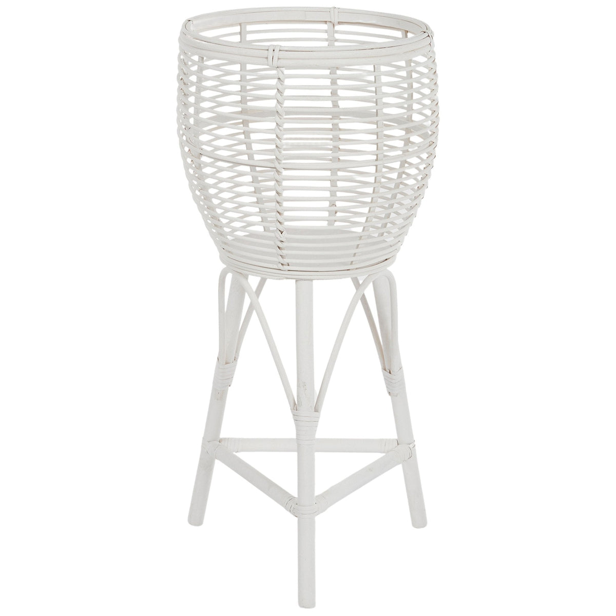 best-outdoor-furniture-Amiri Rattan Planter Stand Large