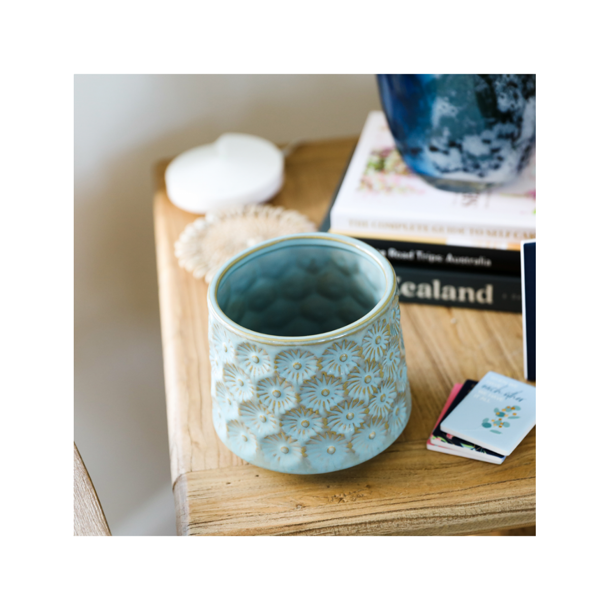 best-outdoor-furniture-Botanica Small Blue Planter