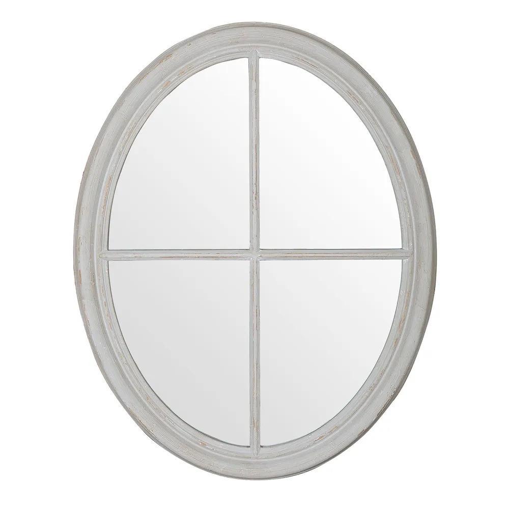 best-outdoor-furniture-Hamptons Oval Mirror Light Grey