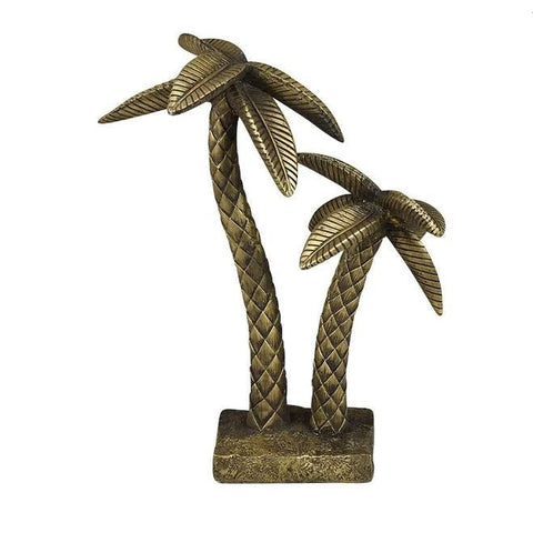 Palm Tree Sculpture - Gold