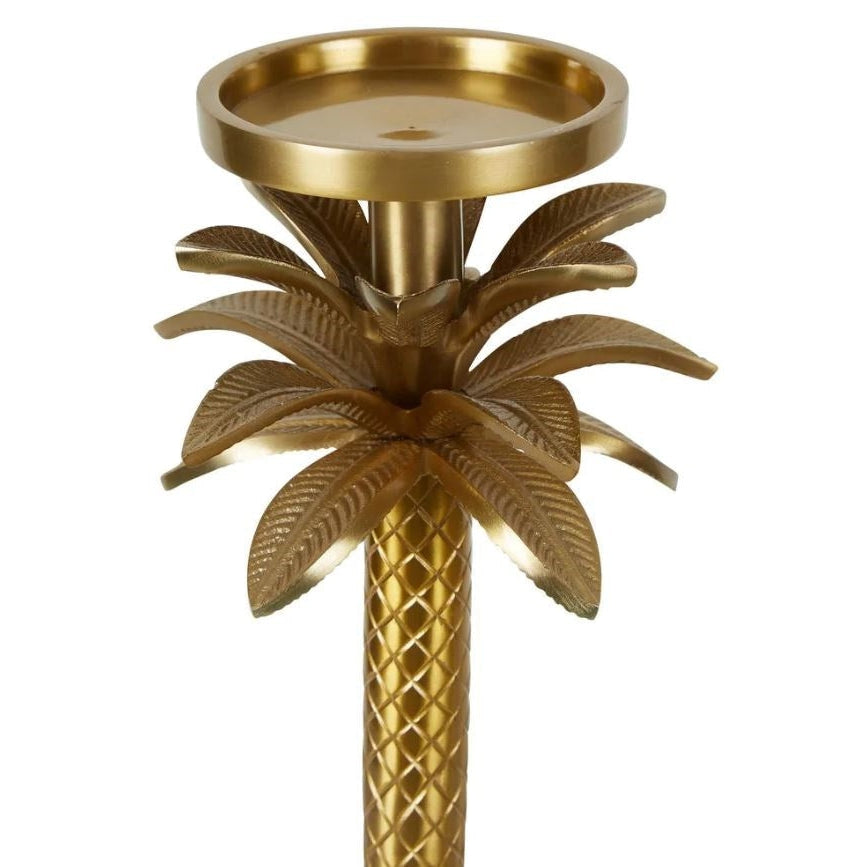 best-outdoor-furniture-Raffles Palm Candle Stick Gold Small