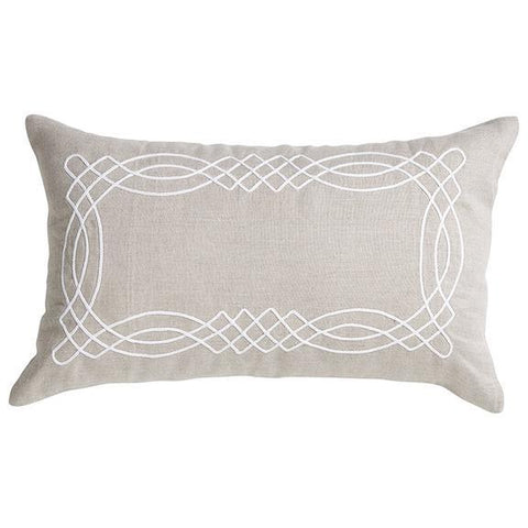 Antibes Sand Linen - Indoor Cushion (30 x 50)