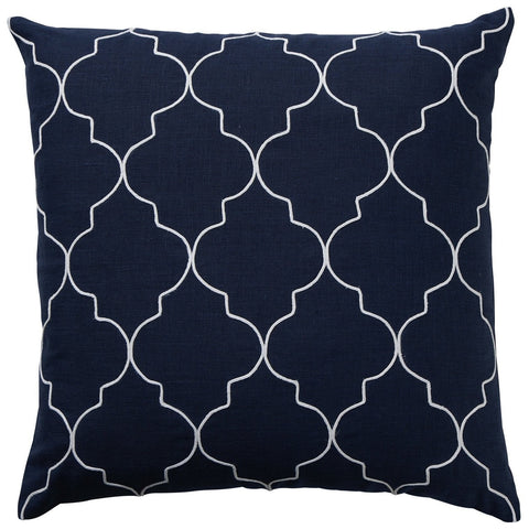 Linen Mykonos Navy - Indoor Cushion (50 x 50)