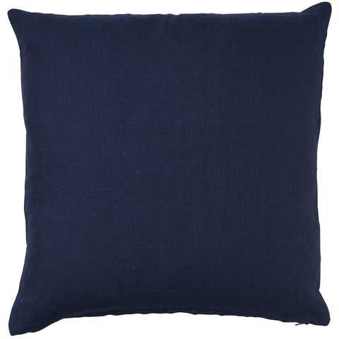 Linen Navy - Indoor Cushion (50 x 50)