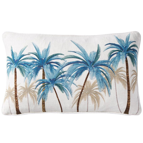 Palmy Blue - Indoor Cushion (30 x 50)