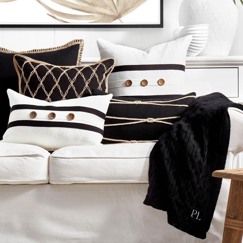 best-outdoor-furniture-Royale Black - Indoor Cushion (50 x 50)