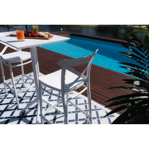 best-outdoor-furniture-Cross Sky 60 x 60 - 3pce Bar Set- Outdoor Bar Table