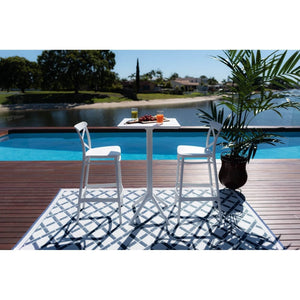 best-outdoor-furniture-Cross Sky 60 x 60 - 3pce Bar Set- Outdoor Bar Table