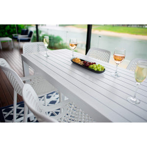 best-outdoor-furniture-Roma 75 - Alum Slat Bar 150 - 7pce - Outdoor Bar Set