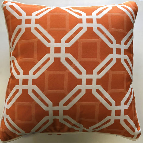 Outdoor Escape - Natadola 101 Orange - Outdoor Cushion