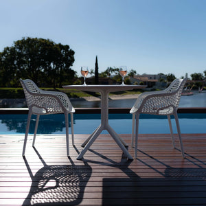 best-outdoor-furniture-Air XL-Sky 80 x 80 - 3pce Outdoor Dining Set