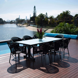 best-outdoor-furniture-Coventry CoastMoon - 9pce Outdoor Dining Set (215cm)