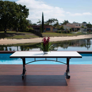 best-outdoor-furniture-Ceramic Top Outdoor Table (220*100cm)