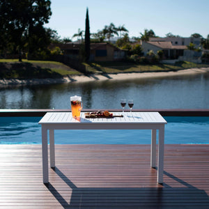best-outdoor-furniture-Slat Aluminium Table (150x80cm)