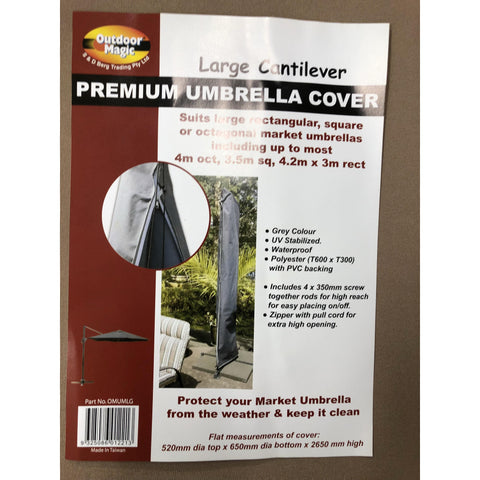 Market & Cantilever Umbrella Covers