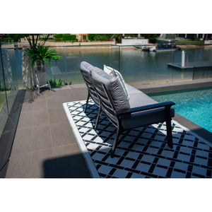 best-outdoor-furniture-Bermuda - 2 Seater - Outdoor Lounge (Sunbrella Fabric)