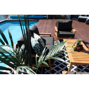 best-outdoor-furniture-Peru Teak Lounge 2+1+1+CT - Outdoor Lounge Setting