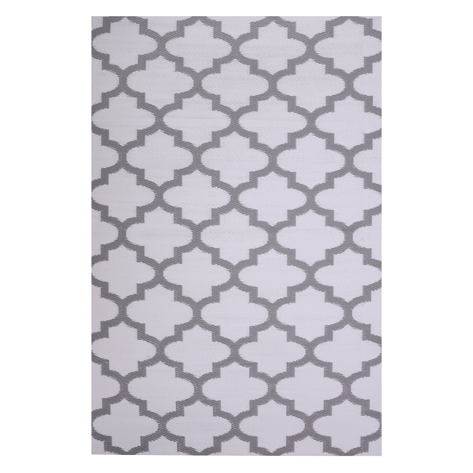best-outdoor-furniture-Tangier Grey and White - Outdoor Rug