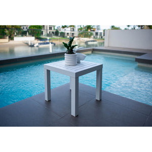 best-outdoor-furniture-Aluminium Slat - Outdoor Side Table (49x49cm)